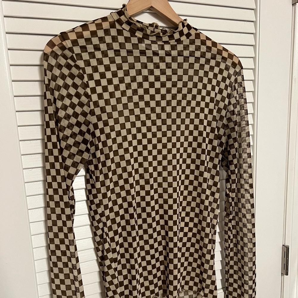 Willow & Root Mesh Layering Top